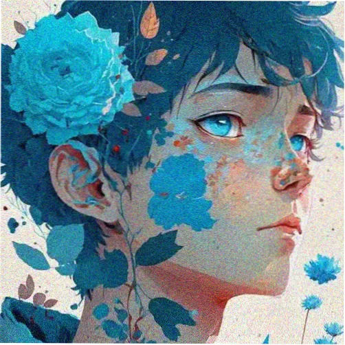 正面与侧面下颌线走向对比的漫画结构图